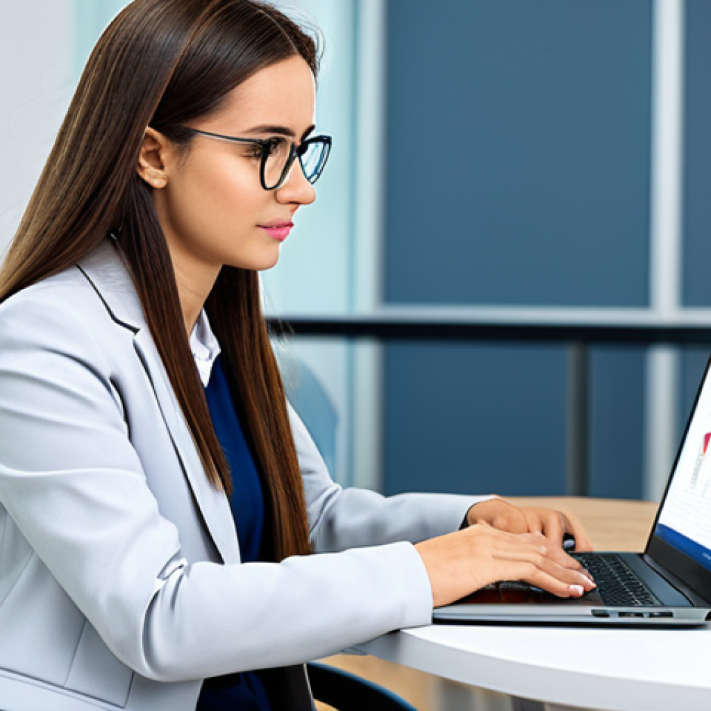 **
"A professional wearing modest clothing, formerly a lawyer, now working on a digital marketing campaign, analyzing data on a laptop in a bright, modern office. Fully clothed, appropriate attire. Safe for work. Perfect anatomy, correct proportions, natural pose, professional photography, high quality, well-formed hands, proper finger count, natural body proportions."
**