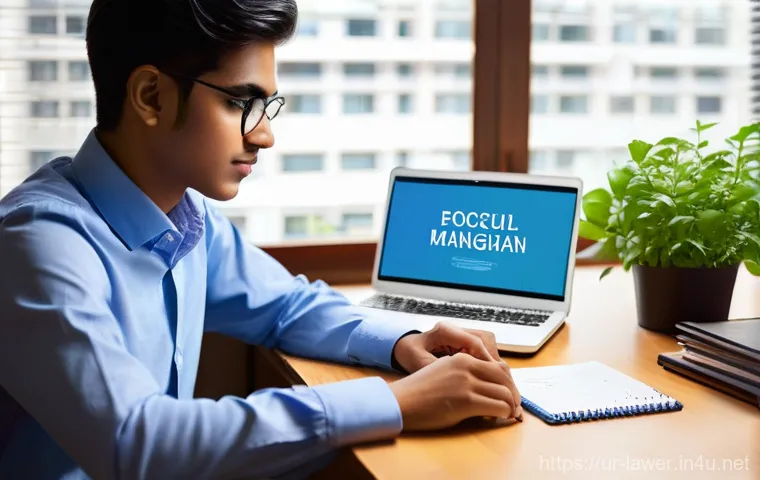 변호사 시험 공부 루틴 - **Prompt 1: Focused Study and Time Management**
"A diligent South Asian law student, in their ea...